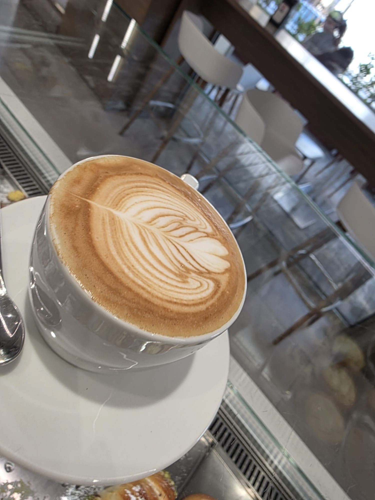 Cappuccino con latte art
