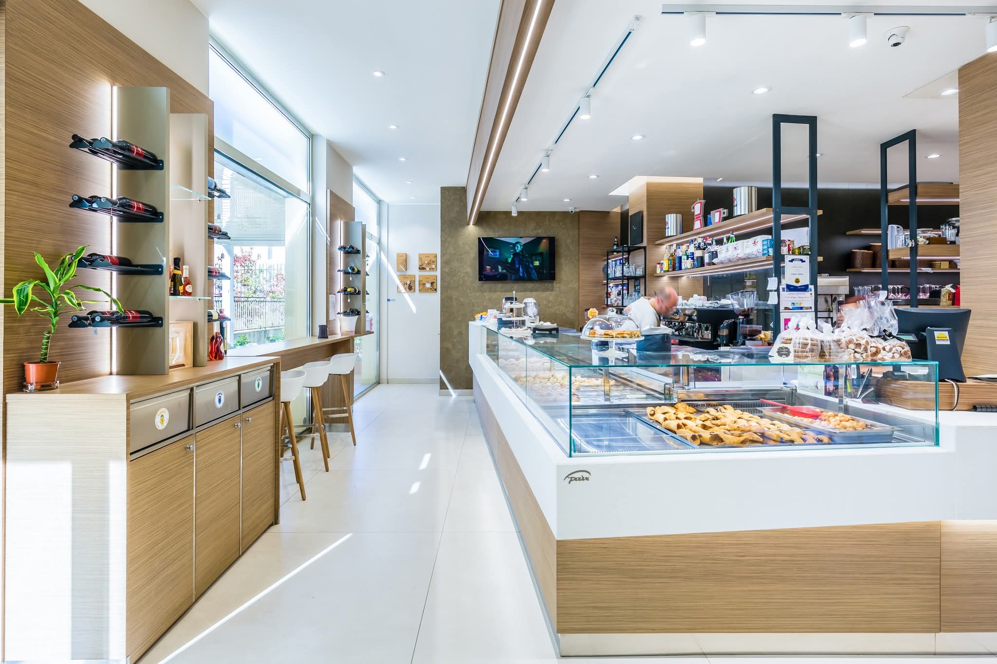 Banco pasticceria del locale