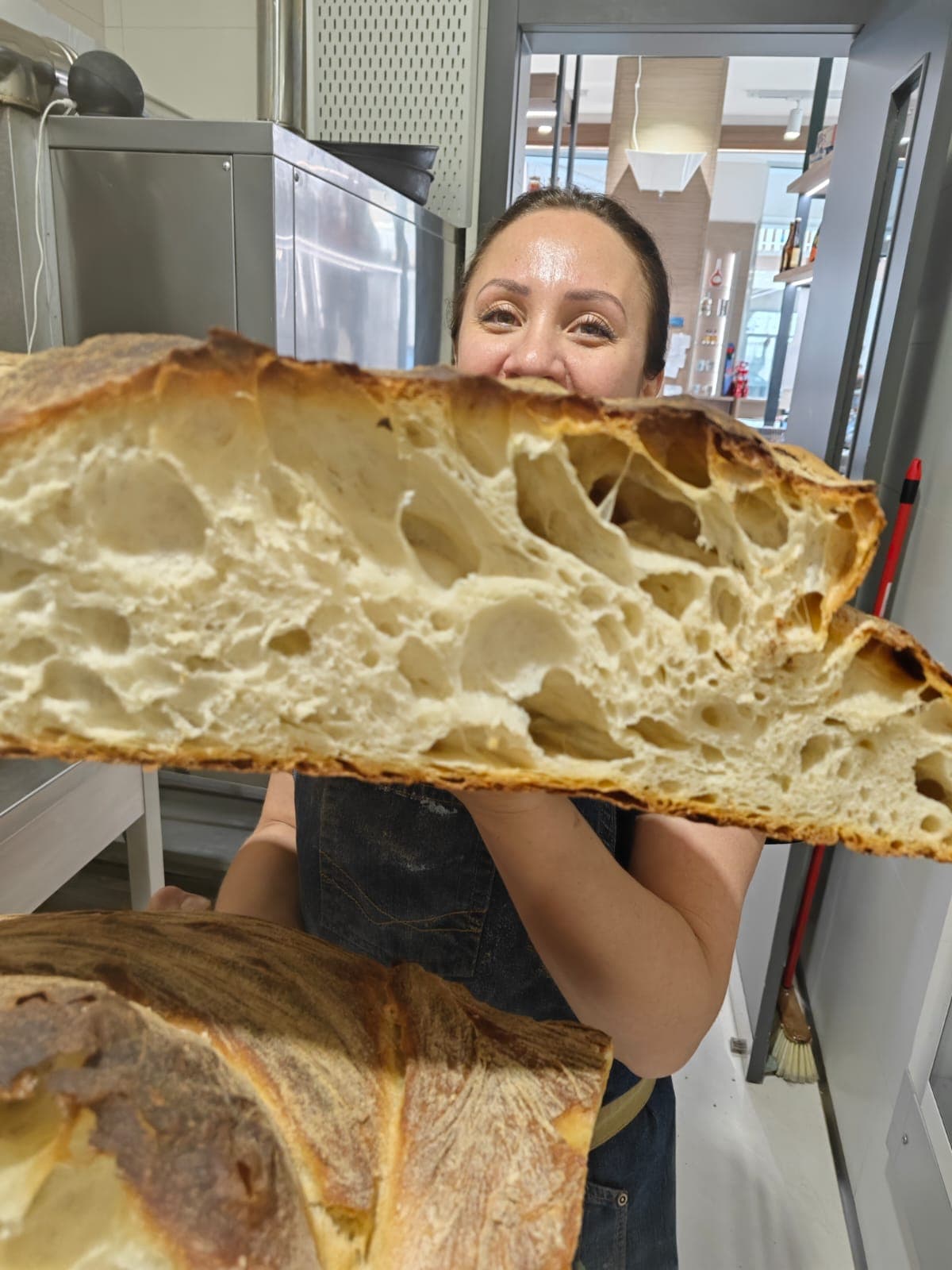 Mollica di pane fresco